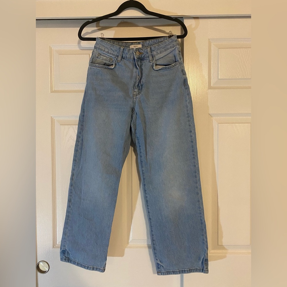 Forever 21 wide leg jeans
